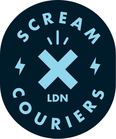 Scream Couriers Logo